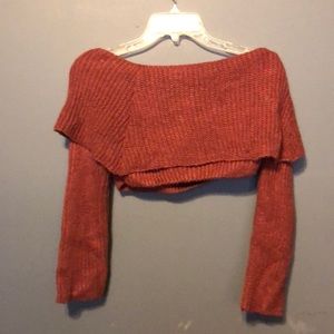 Crop sweater